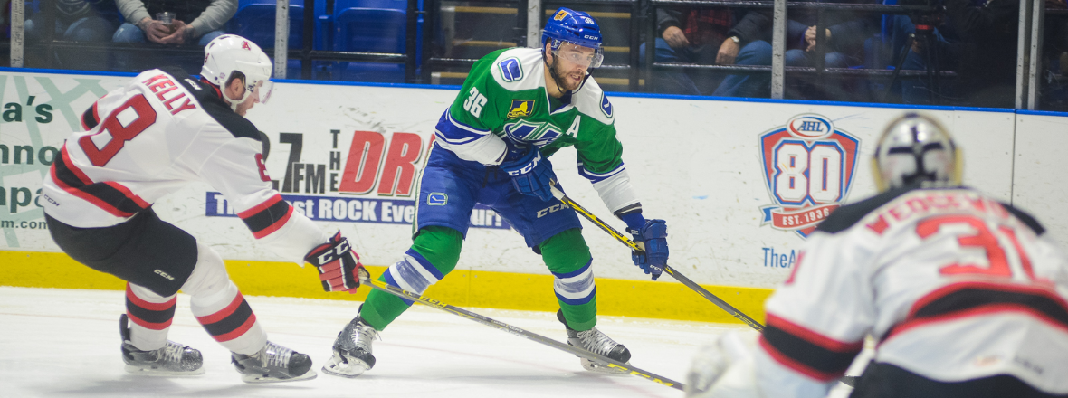 Comets Handled by Devils
