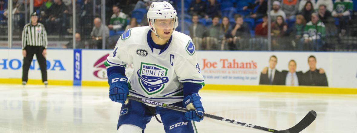 COMETS BATTLE MONSTERS FOR FIRST TIME SINCE 2014-15