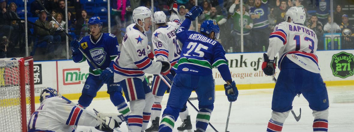 COMETS SEEK REVENGE TONIGHT AGAINST AMERICANS