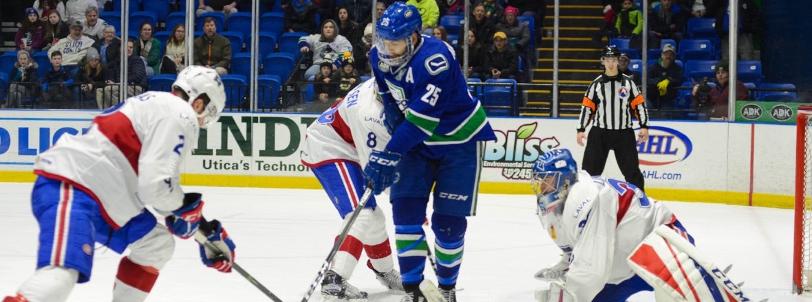 COMETS GO FOR THIRD STRAIGHT WIN AGAINST LAVAL