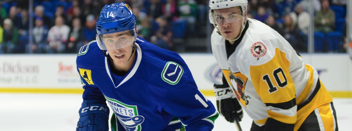 COMETS LOOK TO REBOUND AGAINST PENGUINS TODAY