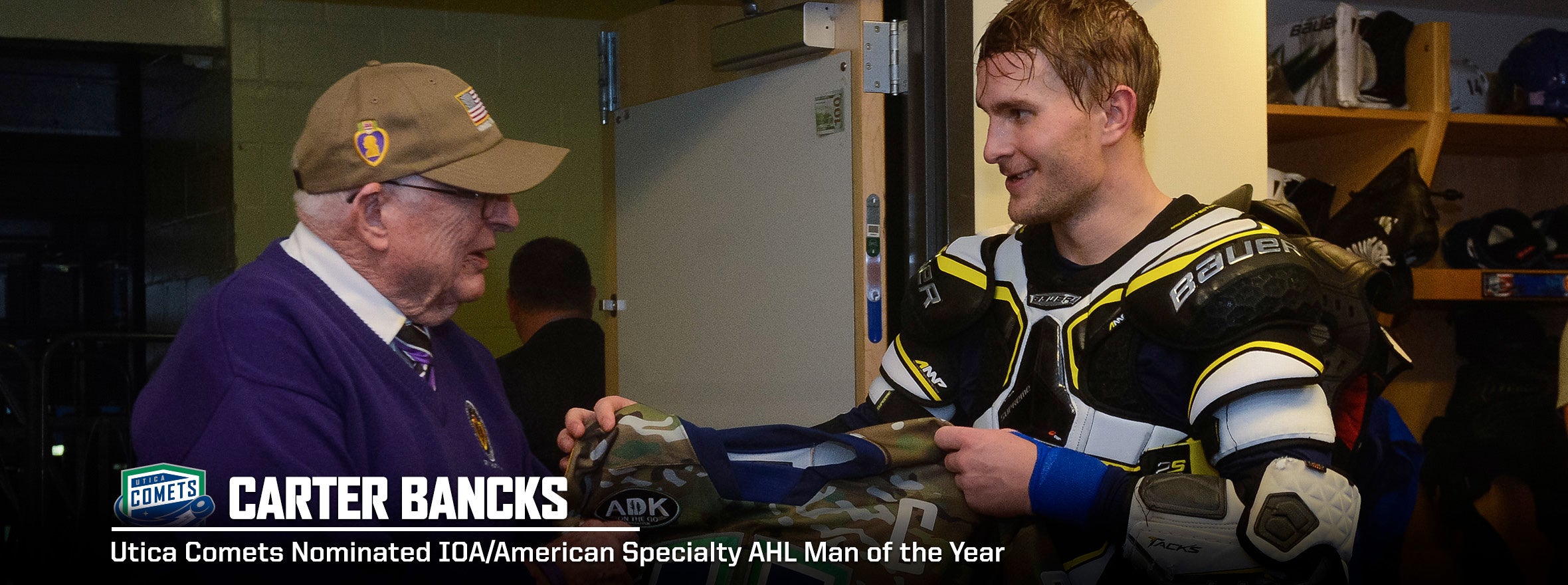 BANCKS NAMED COMETS 2019-20 SPECIALTY MAN OF THE YEAR