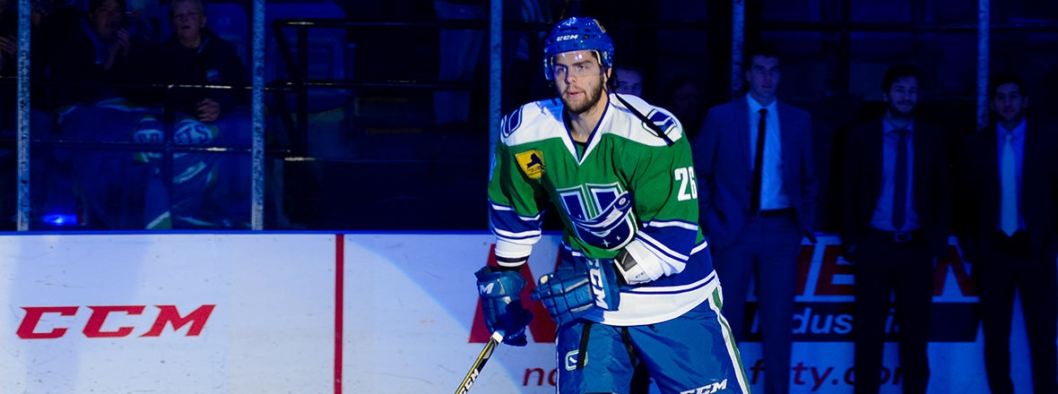 CANUCKS RECALL CENTER MICHAEL CHAPUT FROM COMETS