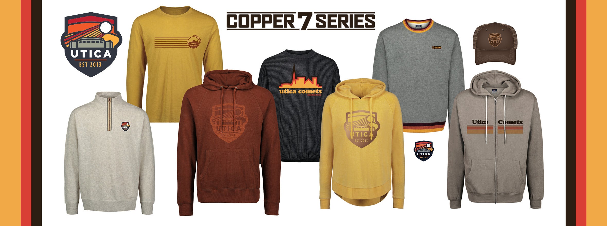 COMETS UNVEIL COPPER 7 SERIES CAPSULE COLLECTION