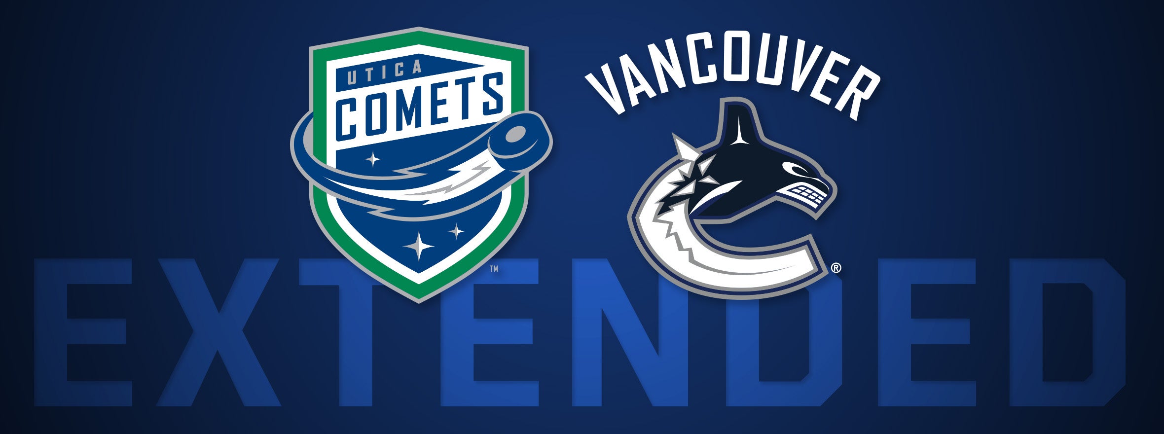 CANUCKS EXTEND AHL AFFILIATE DEAL WITH UTICA