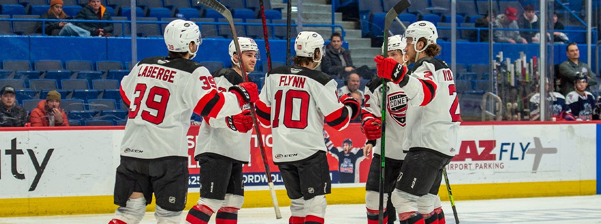 COMETS WIN THIRD IN A ROW IN HARTFORD