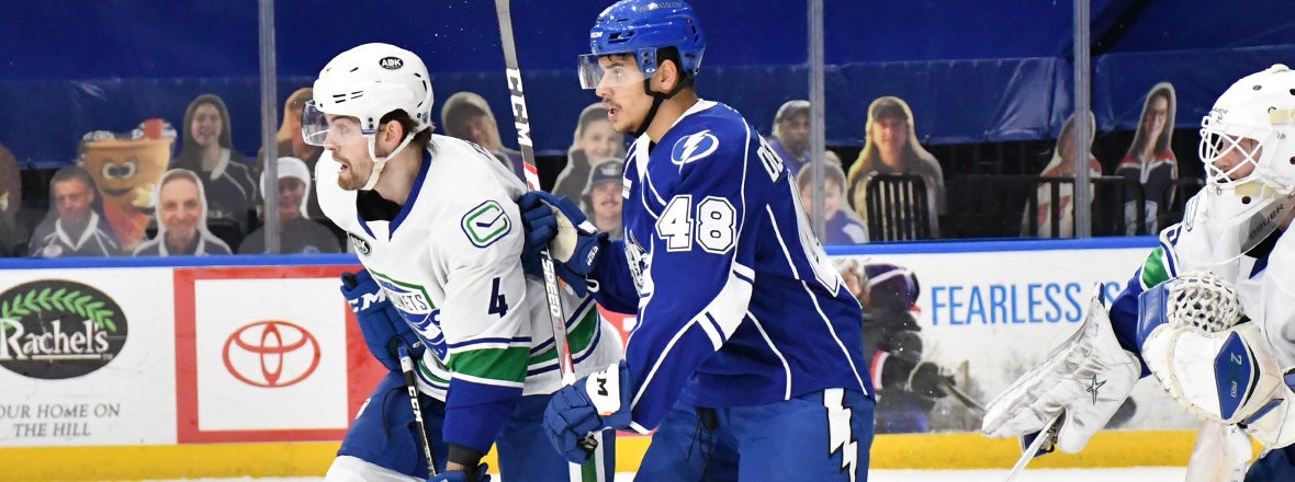 COMETS DROP SECOND GAME OF SEASON TO CRUNCH 6-1
