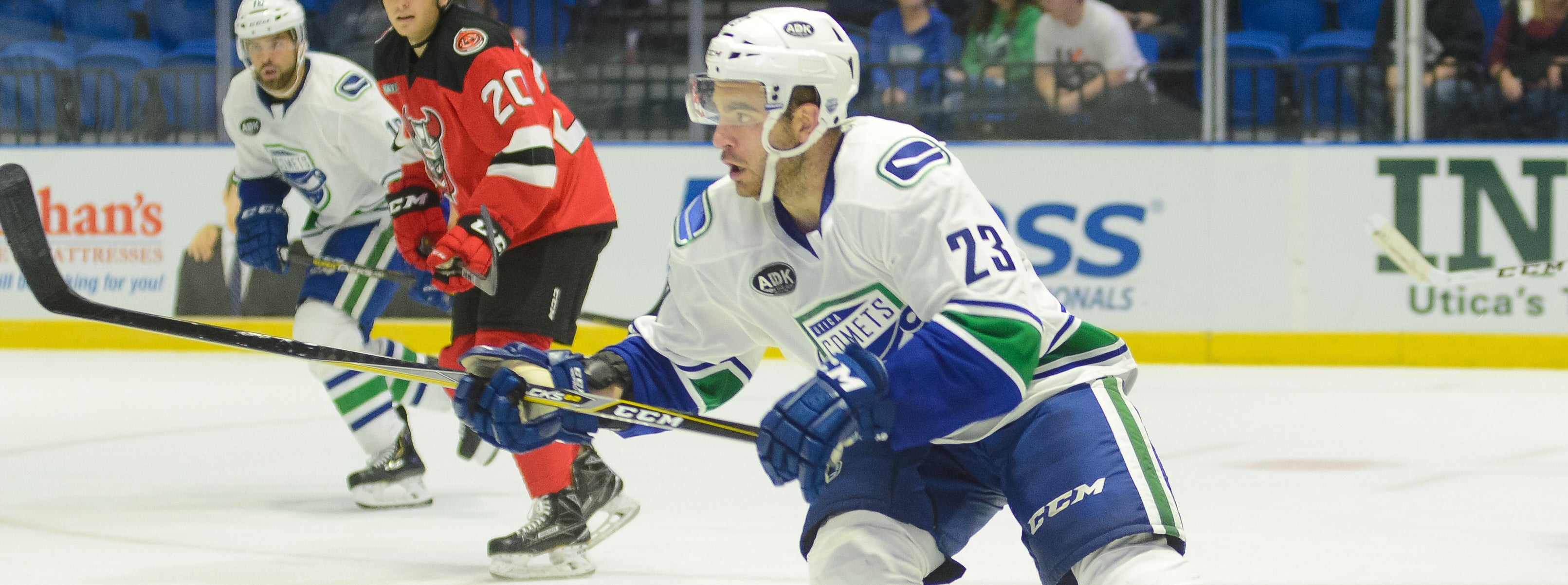 COMETS RECALL REID GARDINER FROM KALAMAZOO