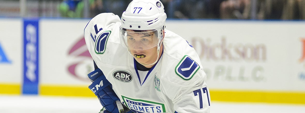 CANUCKS RECALL NIKOLAY GOLDOBIN FROM COMETS