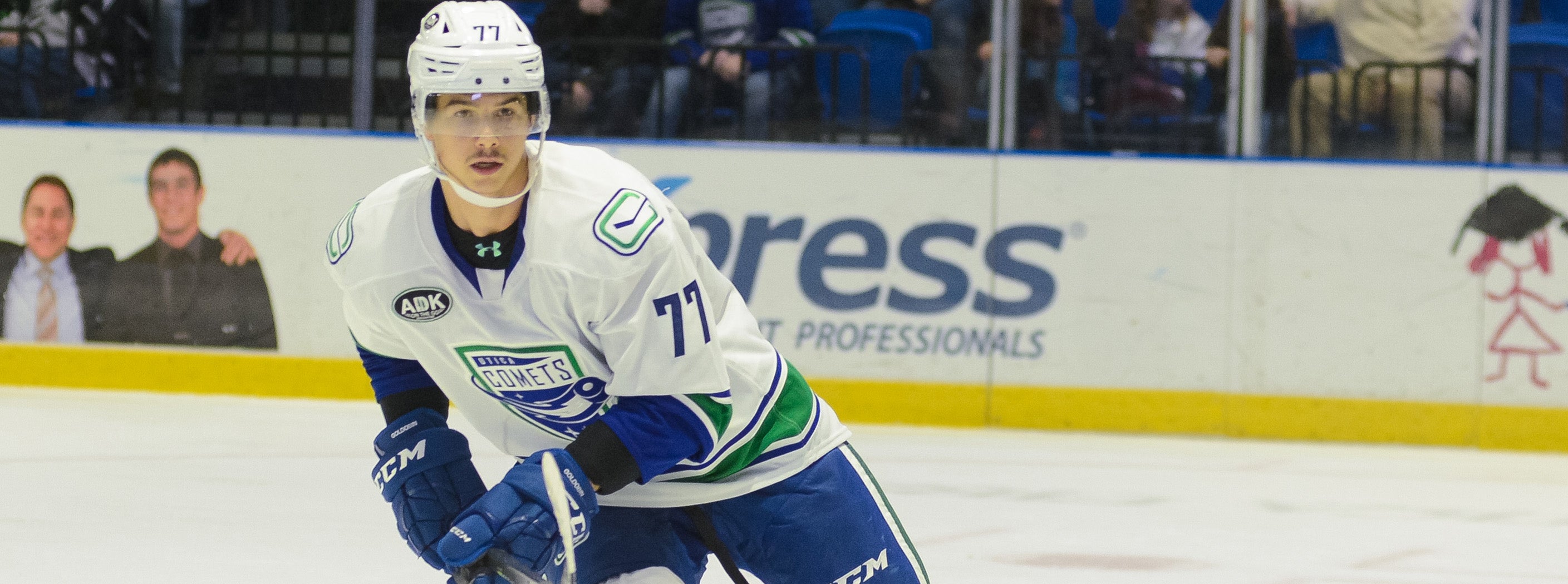 CANUCKS RECALL GOLDOBIN, BAERTSCHI RETURNED ON LOAN