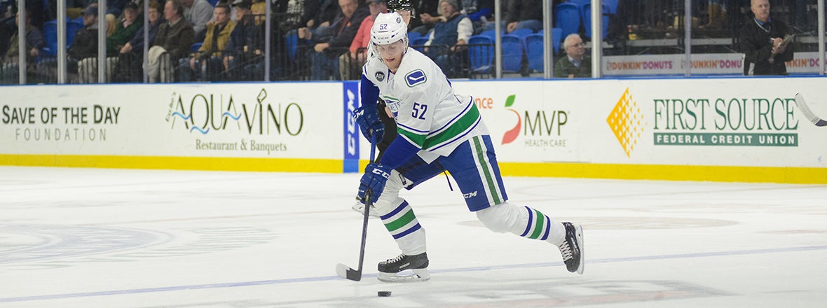 CANUCKS RECALL PHILIP HOLM, REASSIGN PATRICK WIERCIOCH