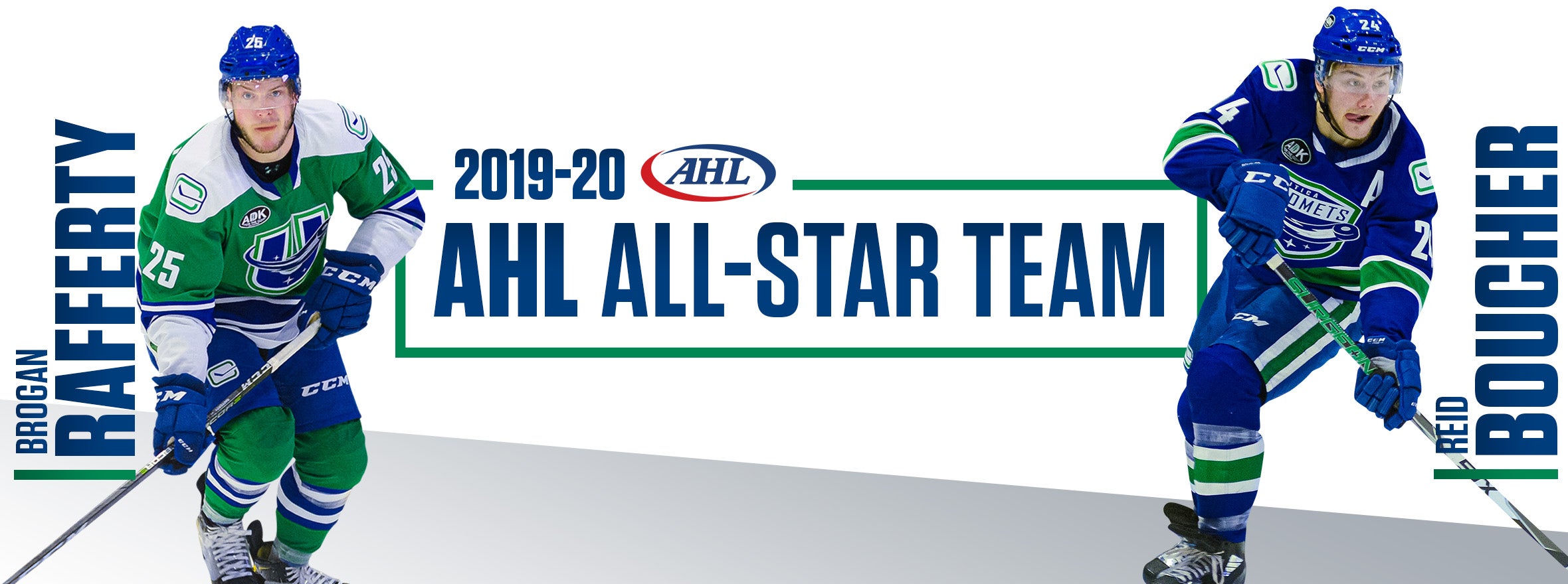 BOUCHER, RAFFERTY EARN LEAGUE HONORS Utica Comets Official Website