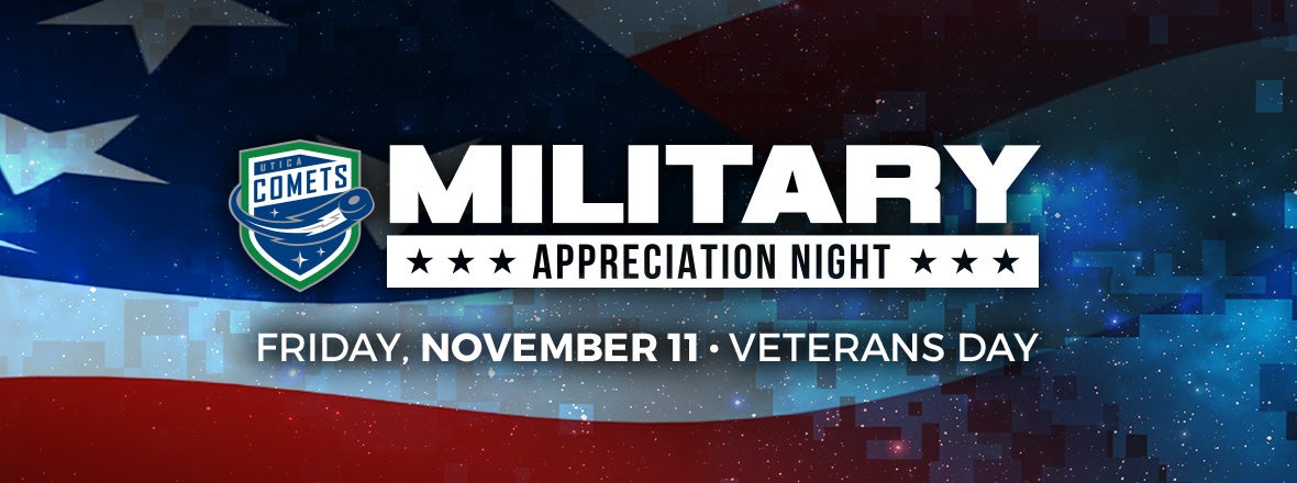 Comets to Honor Military Members on Friday