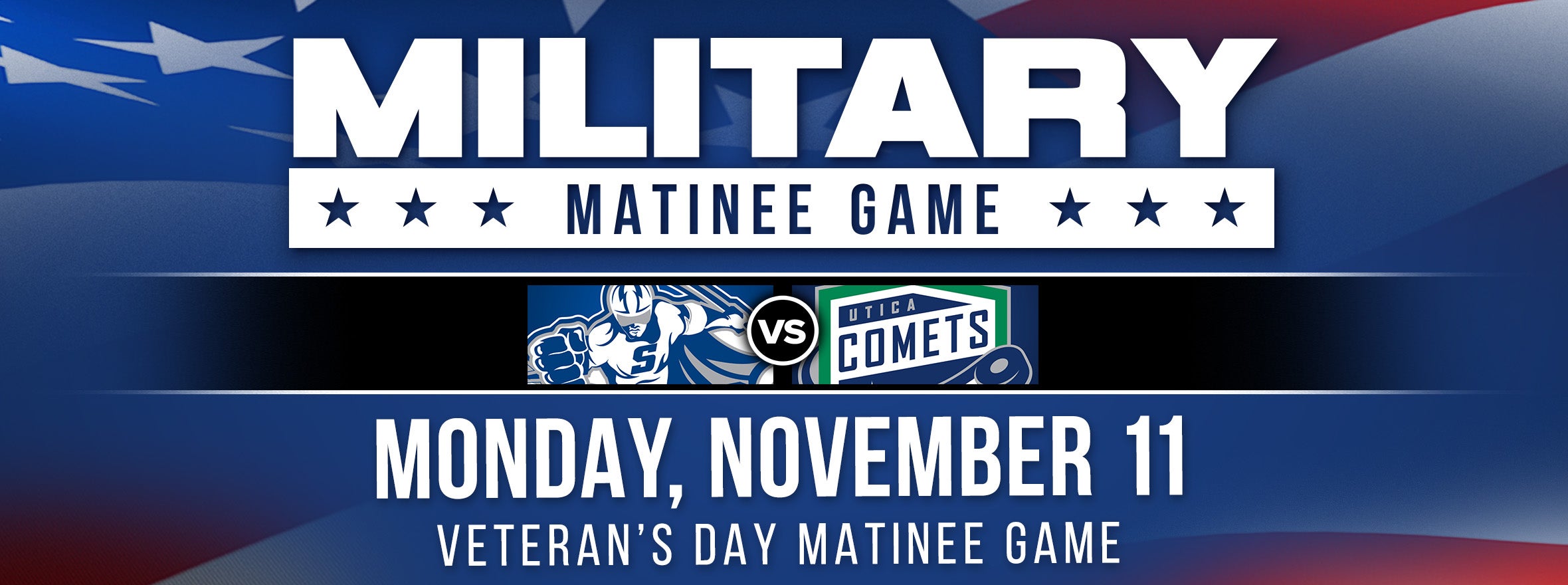 COMETS ANNOUNCE DETAILS OF MILITARY APPRECIATION DAY