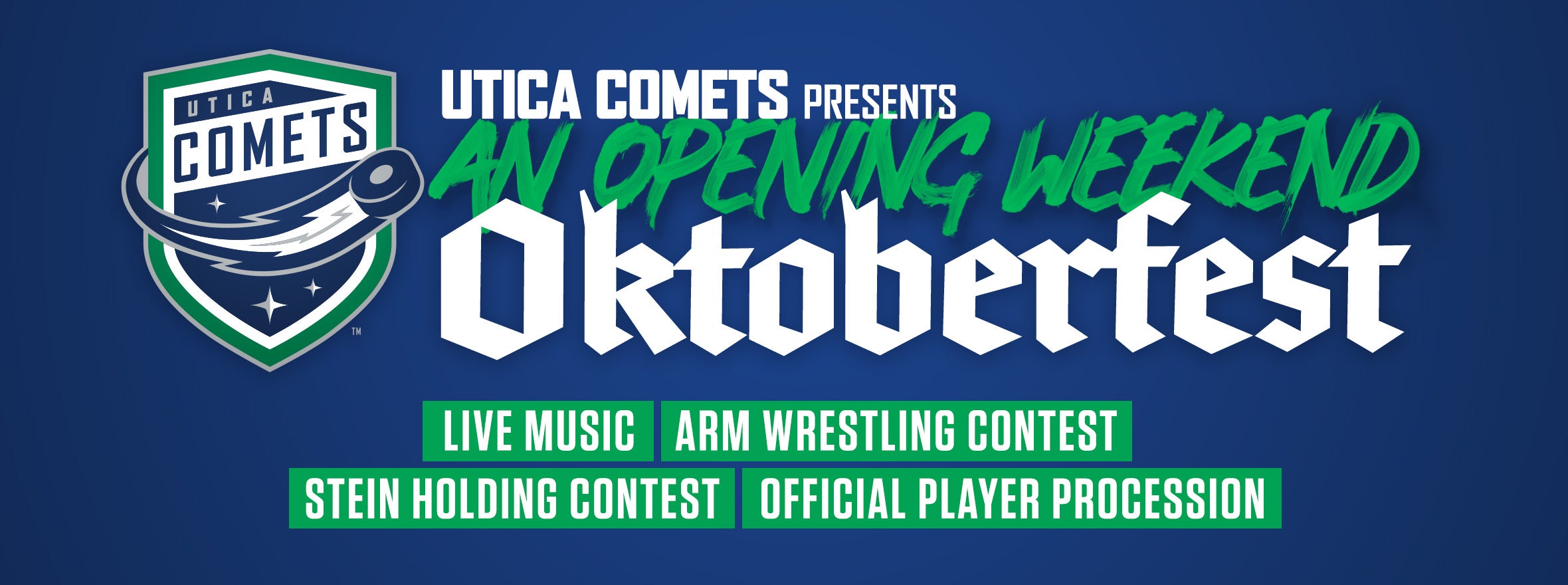 COMETS ANNOUNCE DETAILS OF OKTOBERFEST