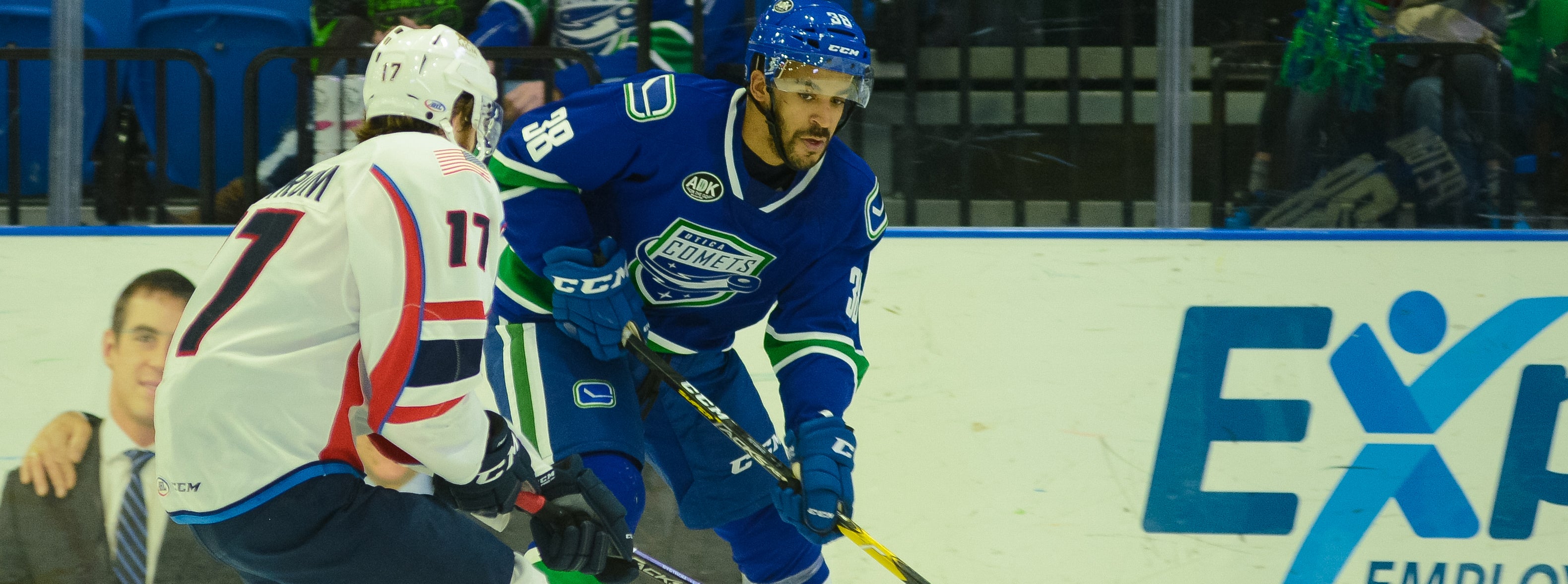 COMETS INK FOUR TO AHL DEALS