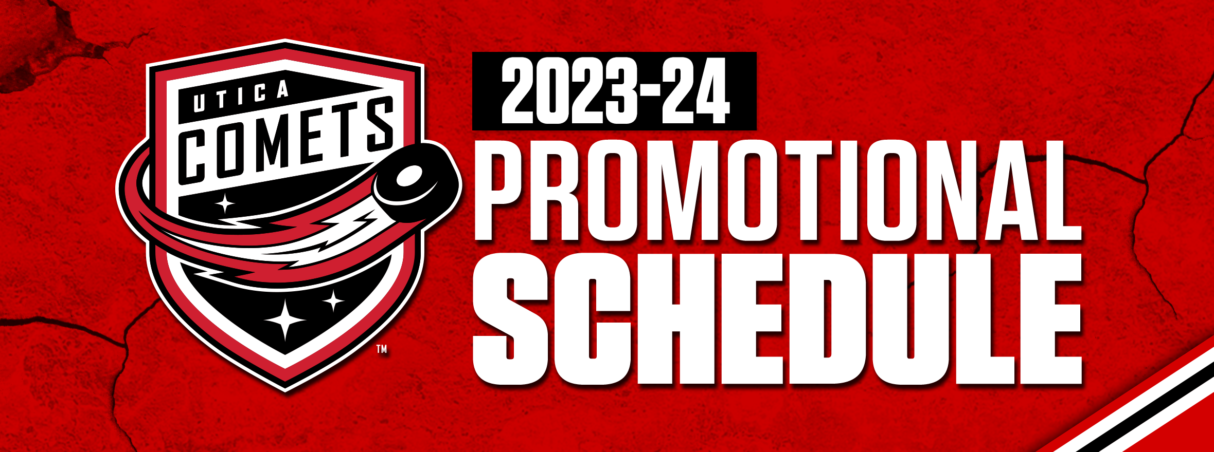 UTICA COMETS 2023-24 PROMOTIONAL SCHEDULE RELEASED