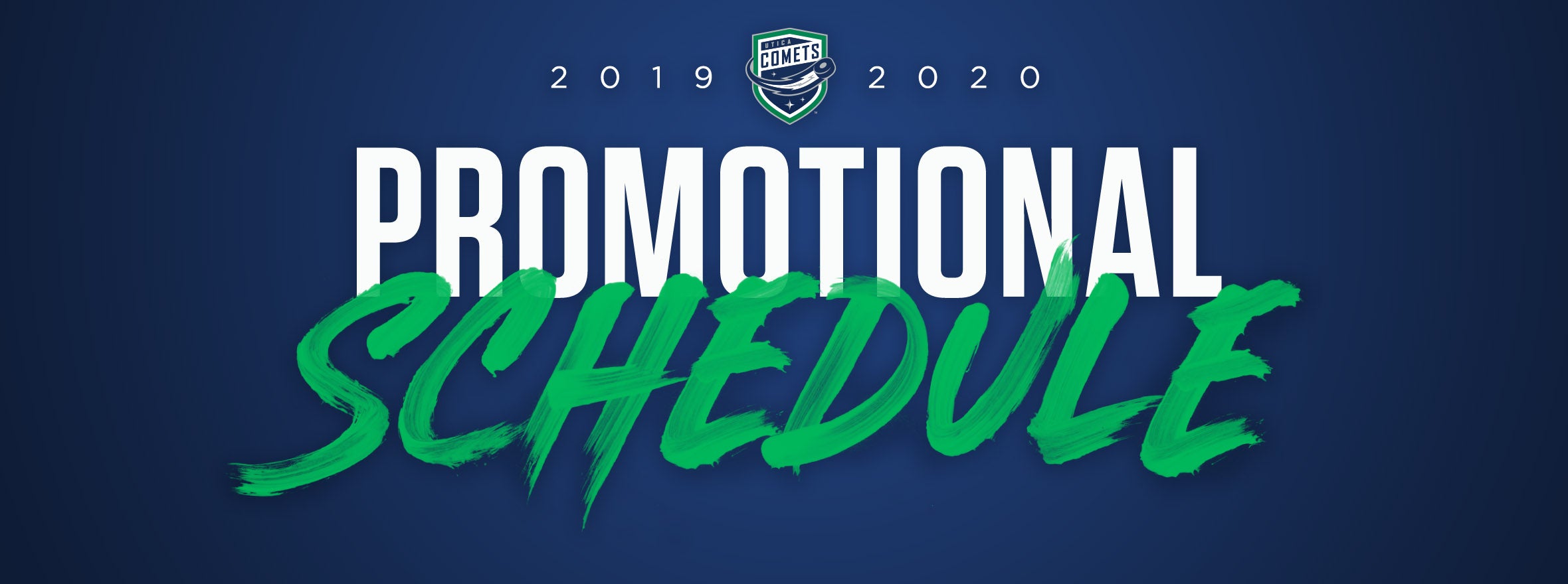 2019-20 PROMOTIONAL SCHEDULE