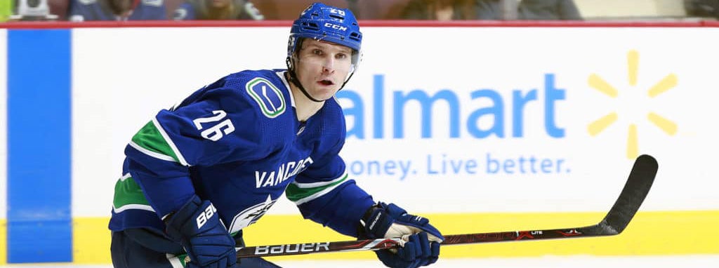 CANUCKS LOAN ANTOINE ROUSSEL ON CONDITIONING STINT