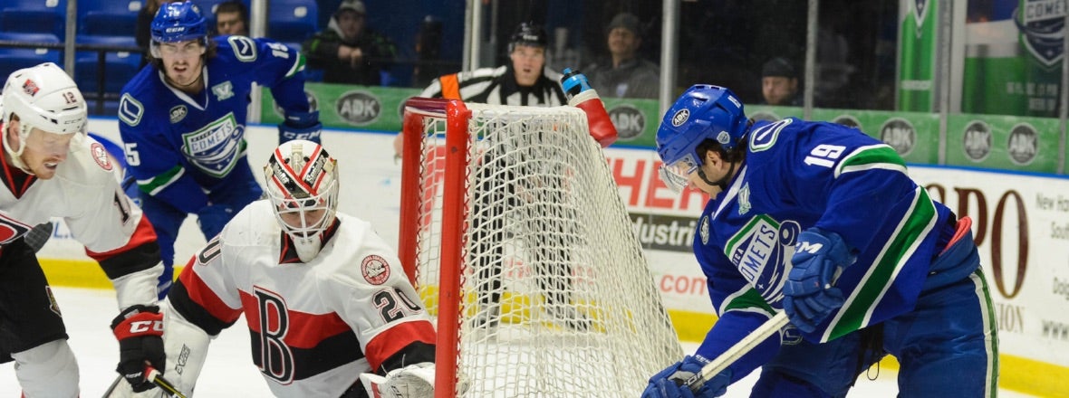 COMETS AND SENATORS BATTLE IN ST. PATRICK'S DAY SHOWDOWN