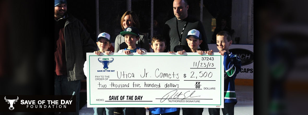 Save of the Day Foundation Grows Youth Hockey