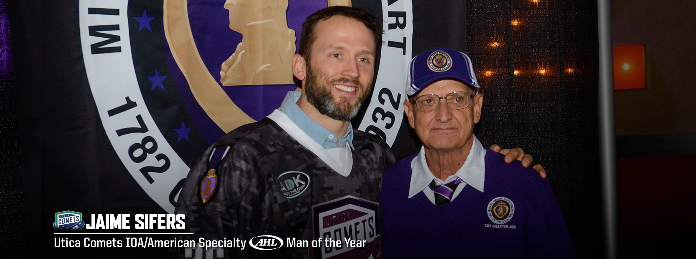 SIFERS NAMED COMETS MAN OF THE YEAR