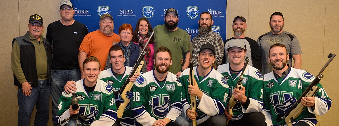 COMETS TAKE AIM AT ADAPTIVE SHOOTING PROGRAM