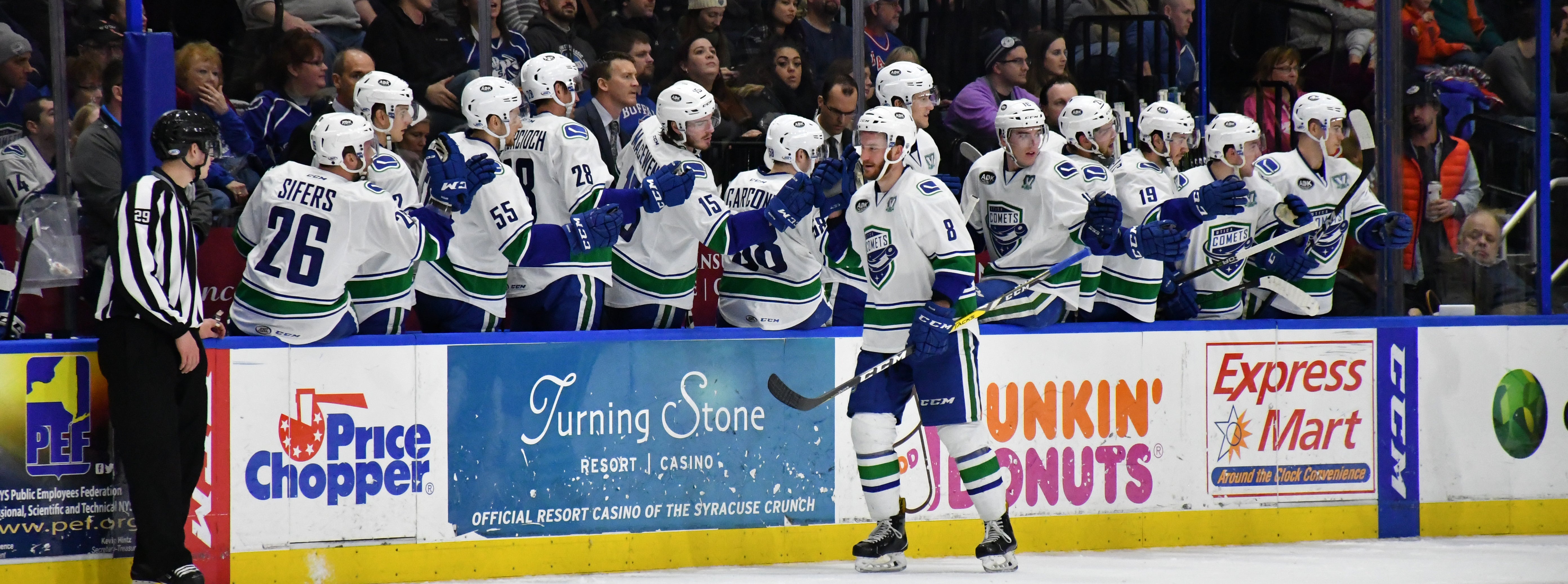 COMETS SCORE 4 UNANSWERED GOALS TO TOP CRUNCH